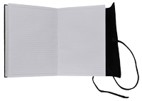 Custom Bound Journal Pages, Casebound lined journal